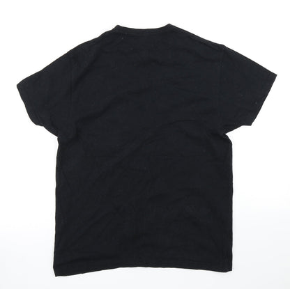 JHK Mens Black    T-Shirt Size S