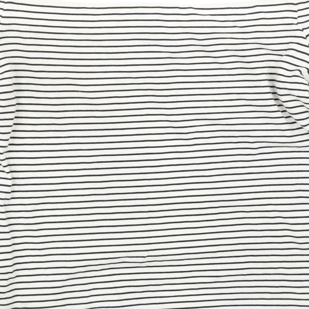 Womens UK Size 8 Topshop Blue Basic T-Shirt