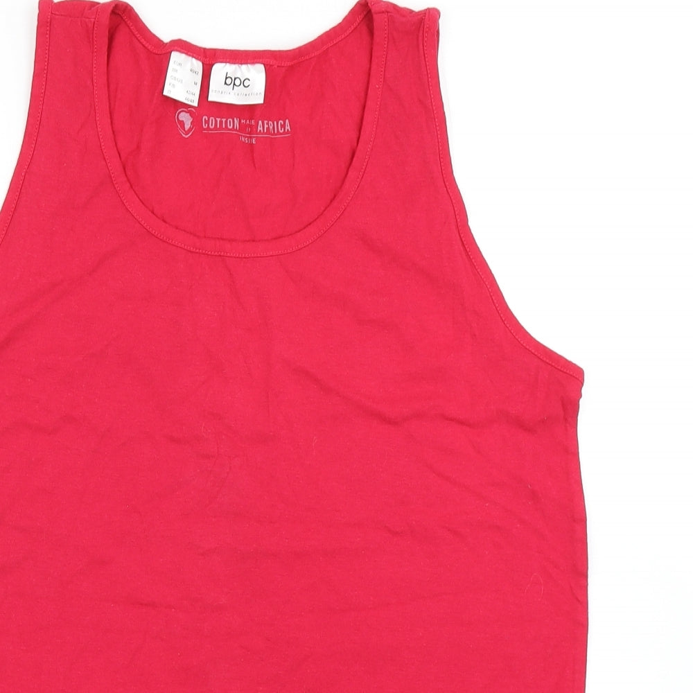 Womens UK Size M bpc Pink Basic Tank