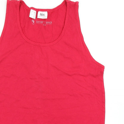 Womens UK Size M bpc Pink Basic Tank