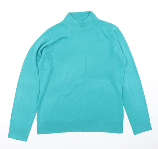 BHS Womens Blue  Knit Pullover Jumper Size 12