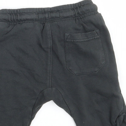 NEXT Baby Grey   Sweatpants Leggings Size 9-12 Months  - Waist 18in; Inside  leg 5in