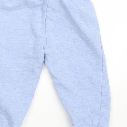 So Cute Baby Blue   Jogger Leggings Size 12-18 Months  - Waist 18in; Inside  leg 10in