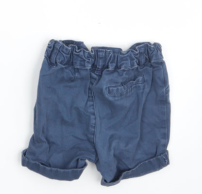 MAX Baby Blue  Denim Cropped Trousers Size 12-18 Months  - Waist 18in