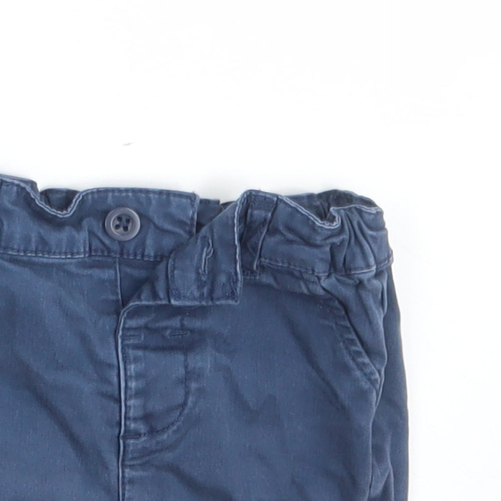 MAX Baby Blue  Denim Cropped Trousers Size 12-18 Months  - Waist 18in