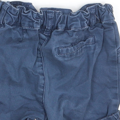 MAX Baby Blue  Denim Cropped Trousers Size 12-18 Months  - Waist 18in