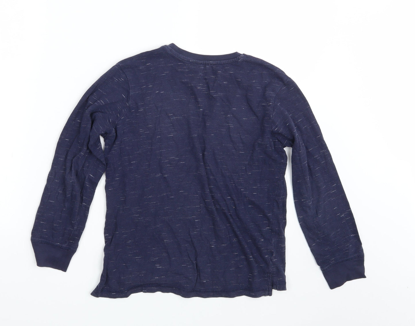 George Boys Blue Spotted  Pullover Sweatshirt Size 10-11 Years