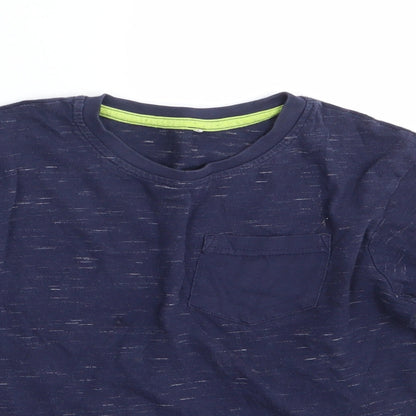 George Boys Blue Spotted  Pullover Sweatshirt Size 10-11 Years
