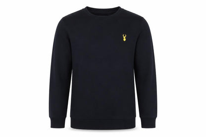 Front view of Next boys’ blue pullover sweatshirt, size 11, years