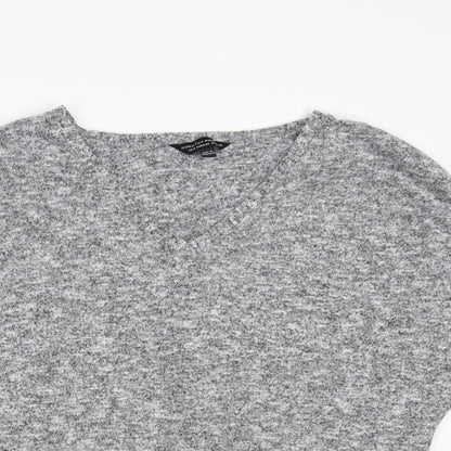 Dorothy Perkins Womens Grey   Pullover Sweatshirt Size 14