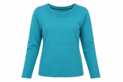 Bonmarché Womens Blue Knit Pullover Jumper Size XS