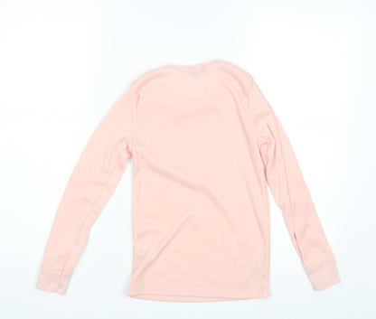Pepperts Girls Pink   Pullover Sweatshirt Size 9-10 Years