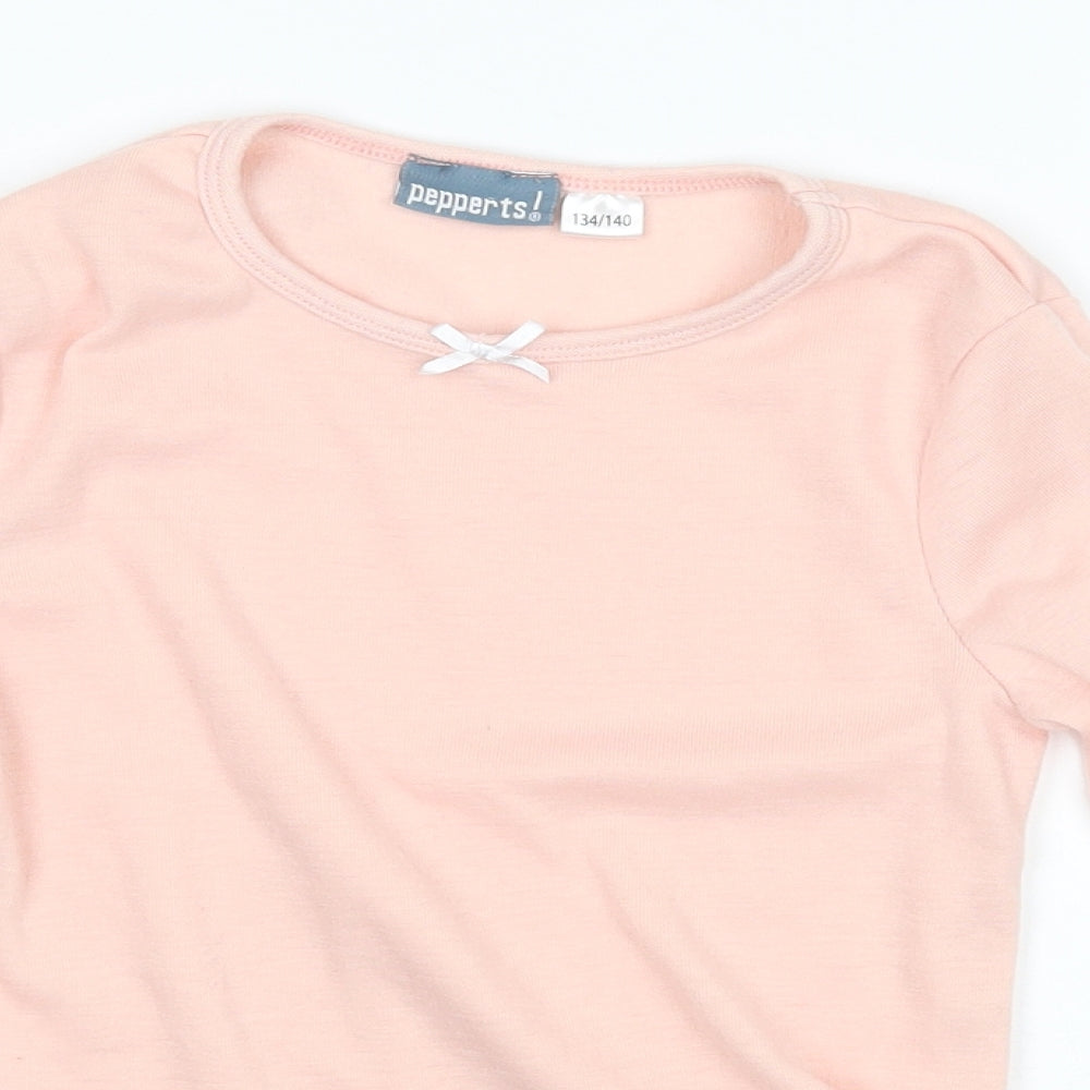 Pepperts Girls Pink   Pullover Sweatshirt Size 9-10 Years