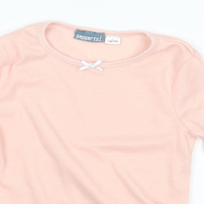 Pepperts Girls Pink   Pullover Sweatshirt Size 9-10 Years