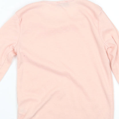 Pepperts Girls Pink   Pullover Sweatshirt Size 9-10 Years