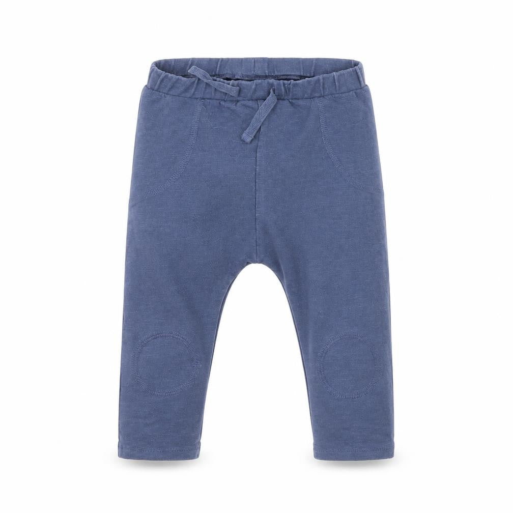 Front view of Next Baby Blue Jogger Trousers, size 12, Months