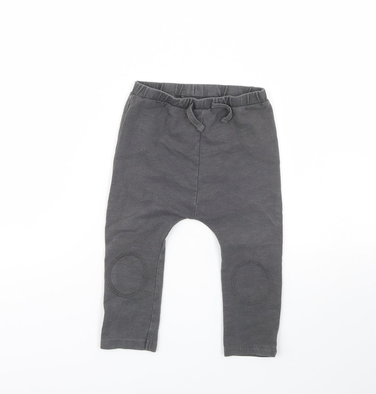 NEXT Baby Grey   Jogger Trousers Size 12 Months