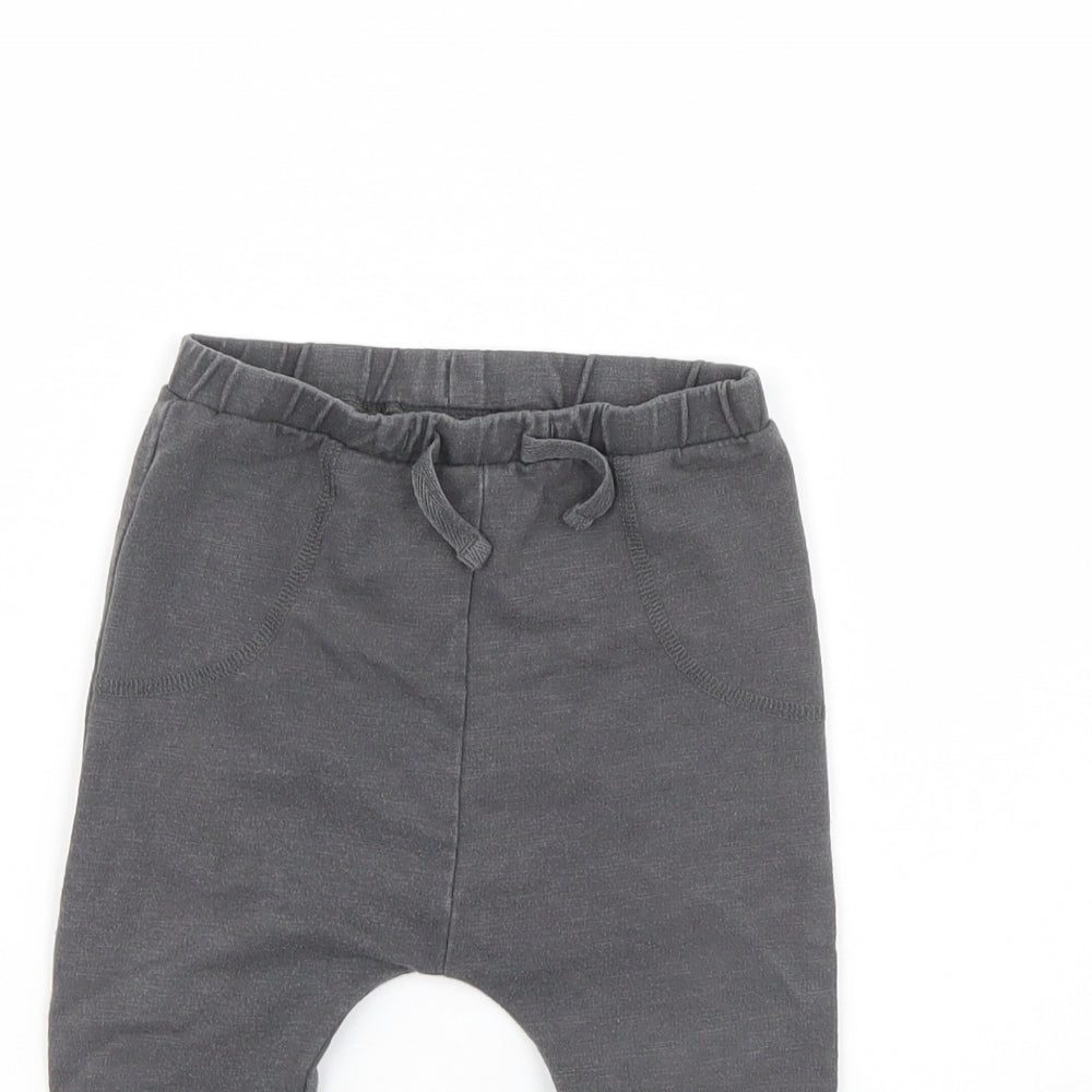 NEXT Baby Grey   Jogger Trousers Size 12 Months