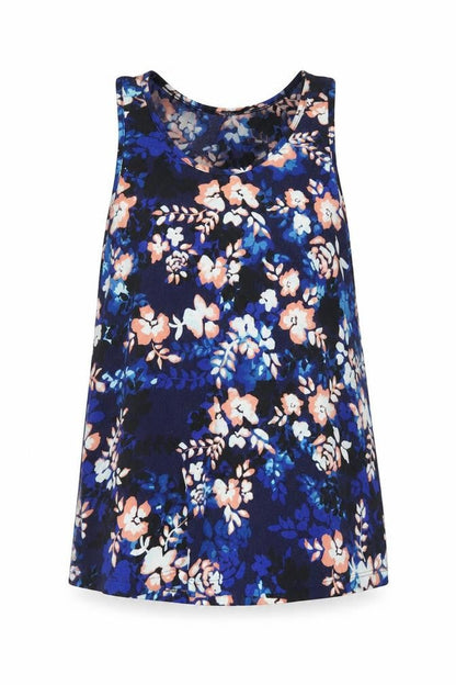Womens UK Size 6 Atmosphere Blue Basic Tank