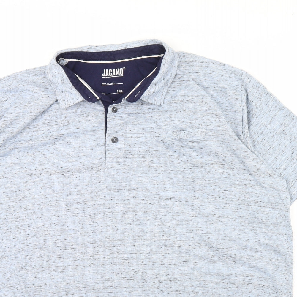Jacamo Mens Blue    Polo Size L