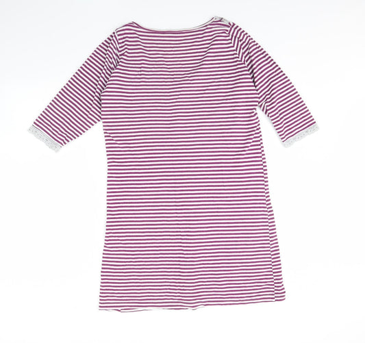 TU Womens Purple Striped  Shift  Size 12