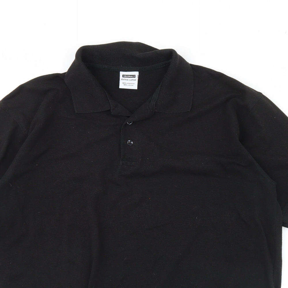 Originals Mens Black    Polo Size XL