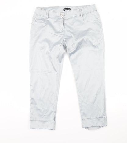 Artisti Italian Womens Blue   Trousers  Size L L27 in