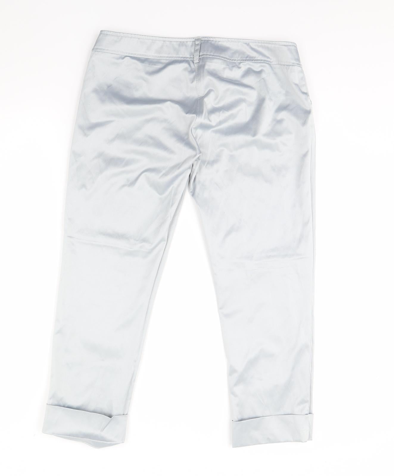 Artisti Italian Womens Blue   Trousers  Size L L27 in