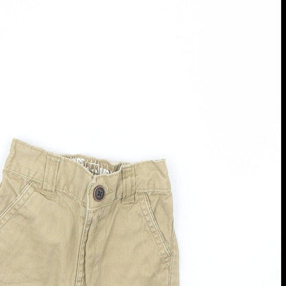 George Baby Beige   Cropped Trousers Size 9 Months