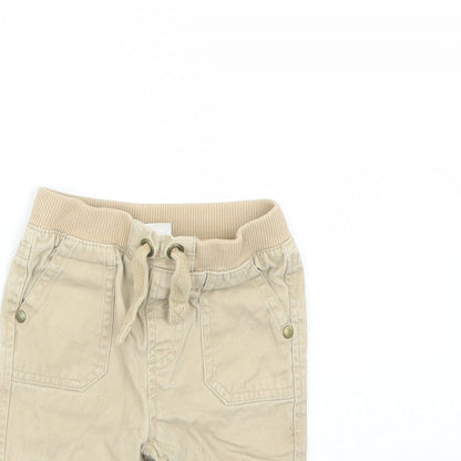 F&F Baby Beige   Capri Jeans Size 6-9 Months