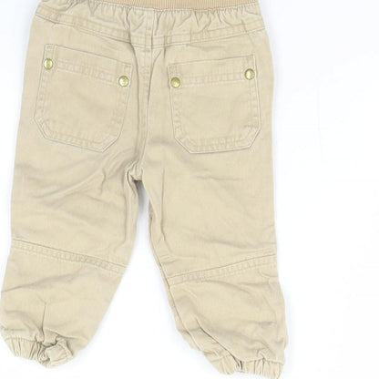 F&F Baby Beige   Capri Jeans Size 6-9 Months
