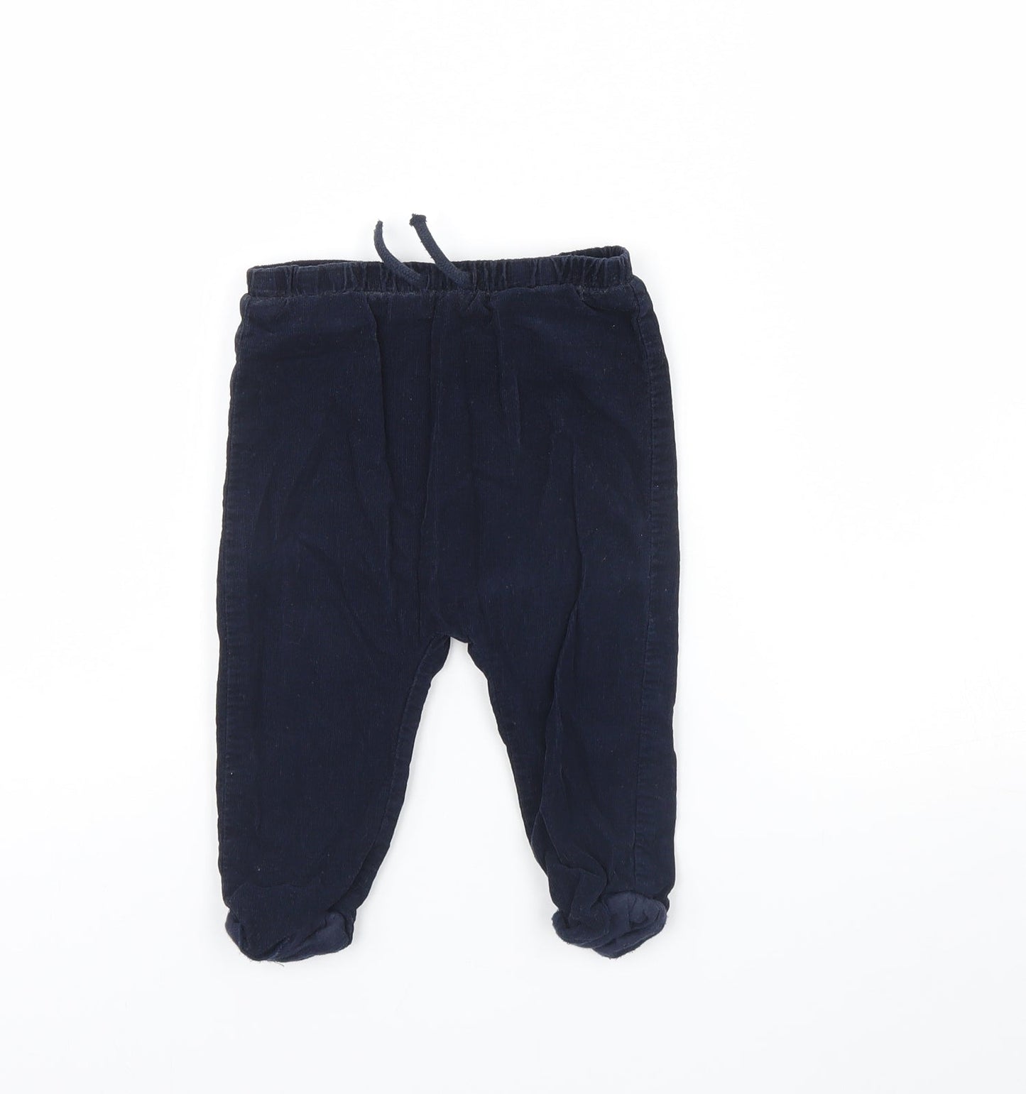 TU Baby Blue  Corduroy Jogger Trousers Size 9 Months