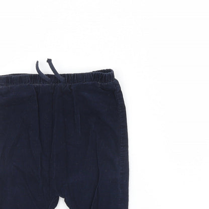 TU Baby Blue  Corduroy Jogger Trousers Size 9 Months