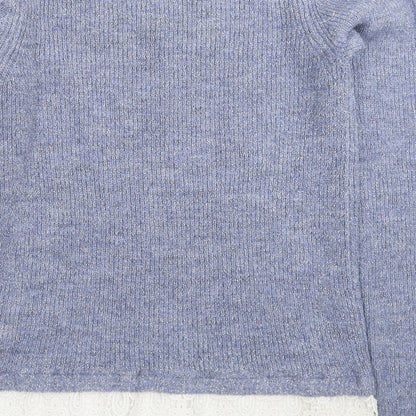 George Womens Blue  Knit Pullover Jumper Size 8