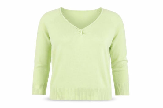 Womens UK Size L Debbie Morgan Green Pullover Jumper