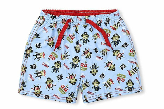 Front view of Adams Baby Blue Cropped Trousers, size 12, Months - Shorts