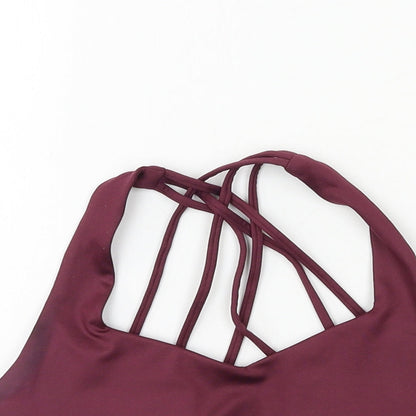 FOREVER 21 Womens Purple  Jersey Basic Tank Size S