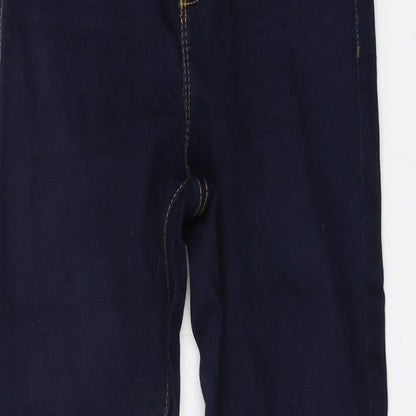 Denim & Co. Womens Blue  Denim Skinny Jeans Size 10 L29 in