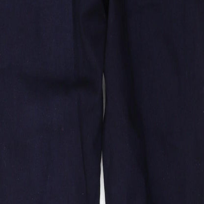 Denim & Co. Womens Blue  Denim Skinny Jeans Size 10 L29 in