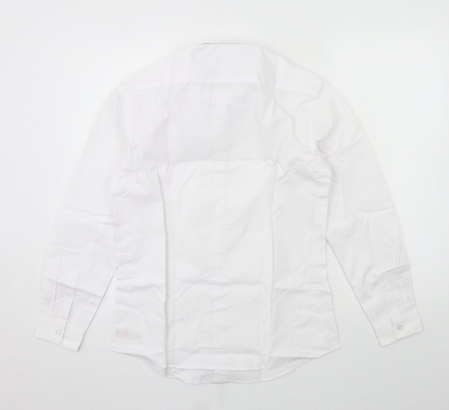 George Boys White   Basic Button-Up Size 13-14 Years