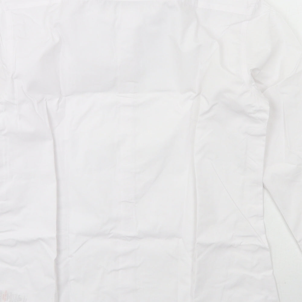 George Boys White   Basic Button-Up Size 13-14 Years