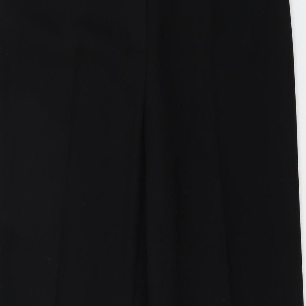 Womens UK Size 8 Marks and Spencer Regular Fit  Black Trousers