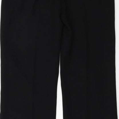 Womens UK Size 8 Marks and Spencer Regular Fit  Black Trousers