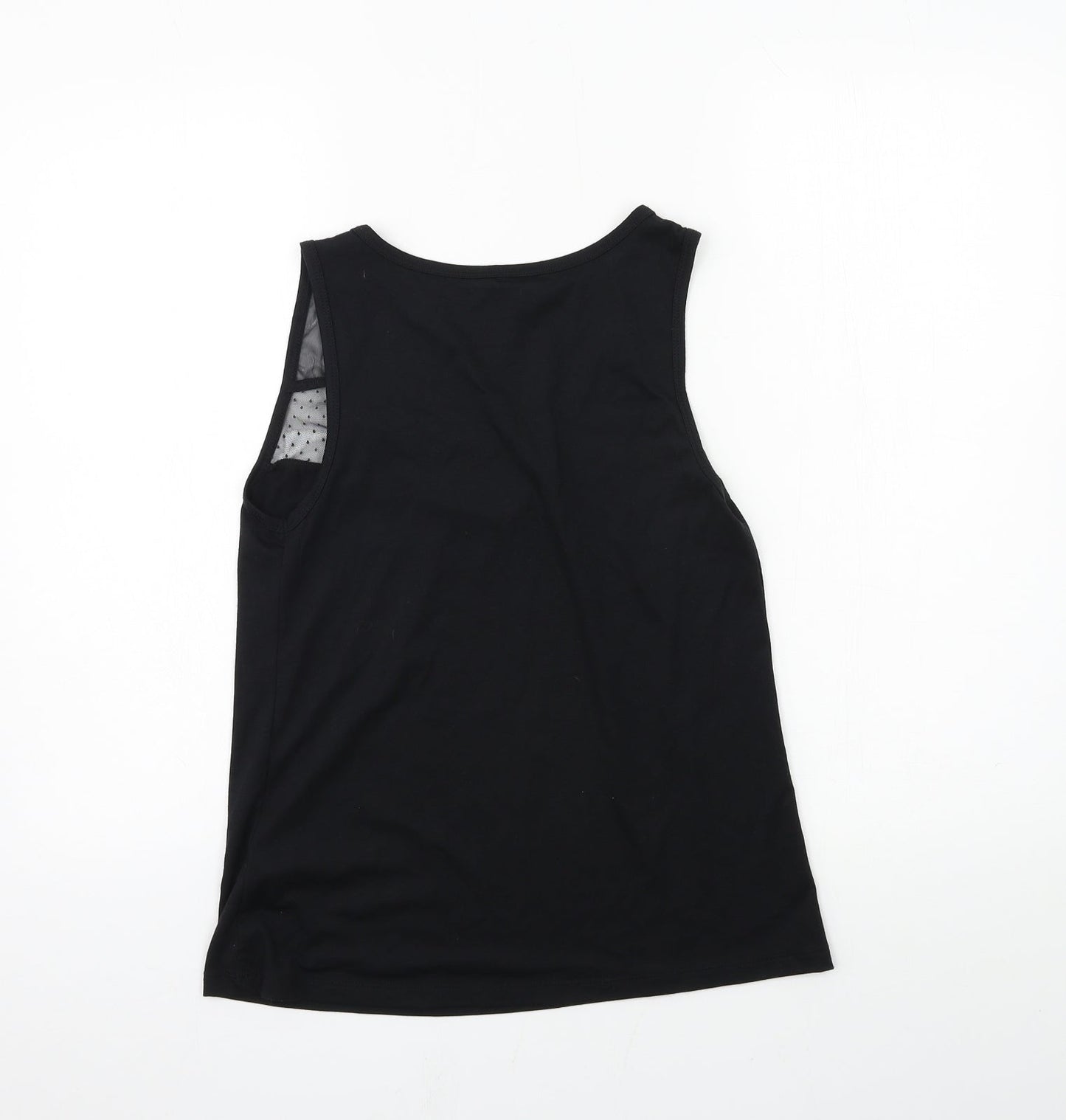 George Womens Black  Jersey Basic Tank Size 8