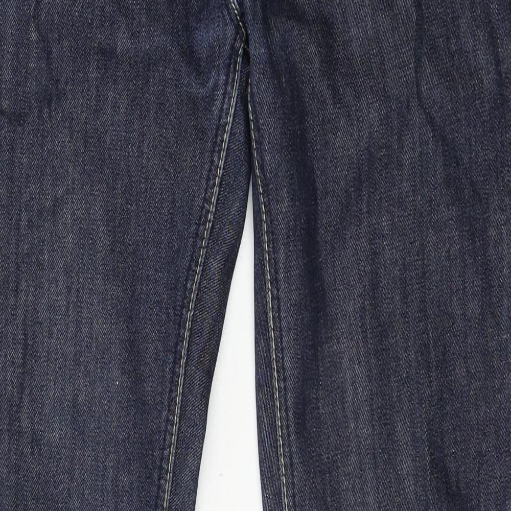 Denim 365 Womens Blue  Denim Straight Jeans Size 8 L31 in