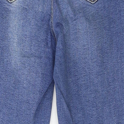 Denim & Co. Womens Blue  Denim Skinny Jeans Size 10 L25 in