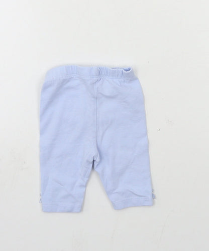 George Boys Blue  Jersey Jogger Trousers Size Newborn
