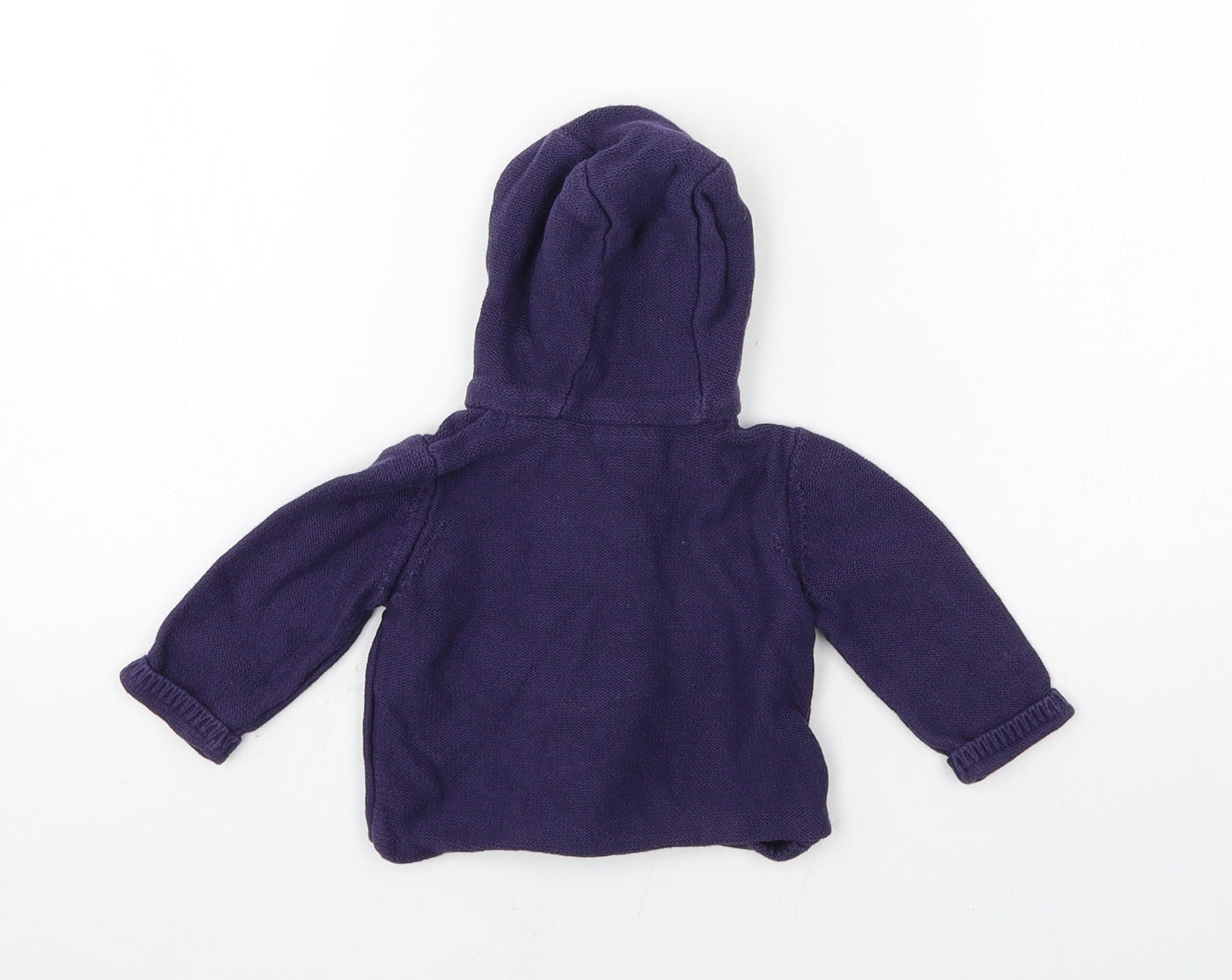Mini Club Boys Blue  Knit Cardigan Jumper Size 3-6 Months