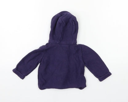Mini Club Boys Blue  Knit Cardigan Jumper Size 3-6 Months