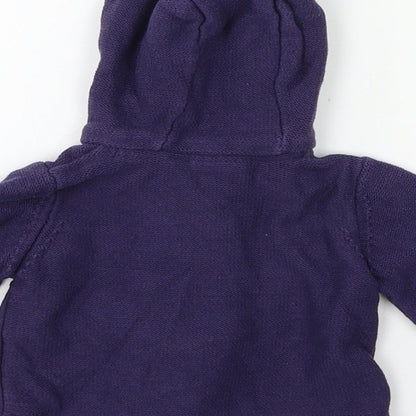 Mini Club Boys Blue  Knit Cardigan Jumper Size 3-6 Months